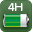 Autonomia 4 ore con batteria